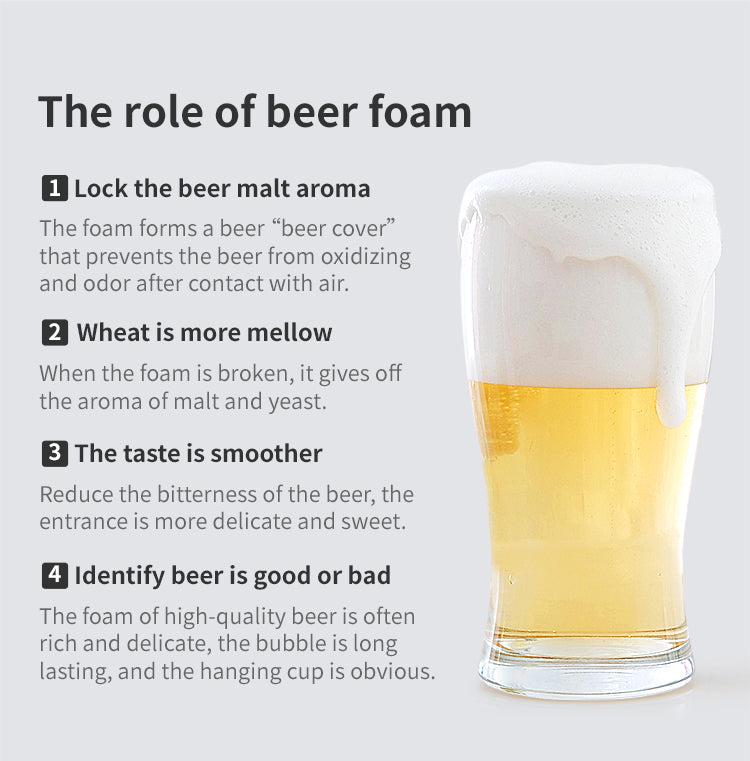 drink and protable beer foam machine