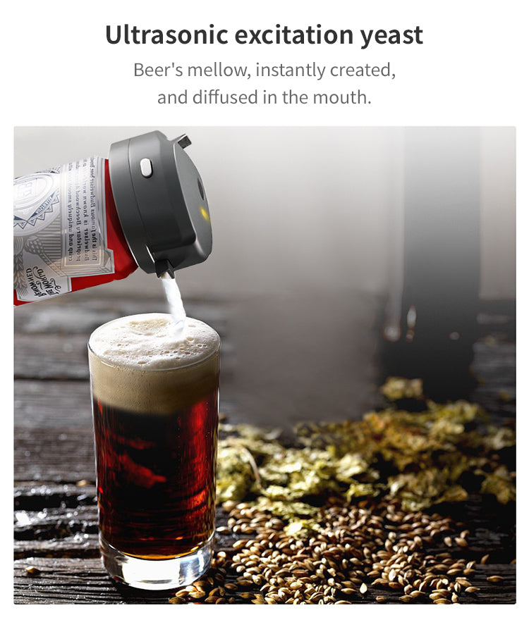 drink and protable beer foam machine