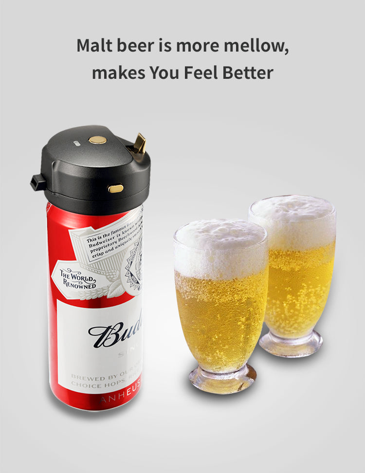 drink and protable beer foam machine